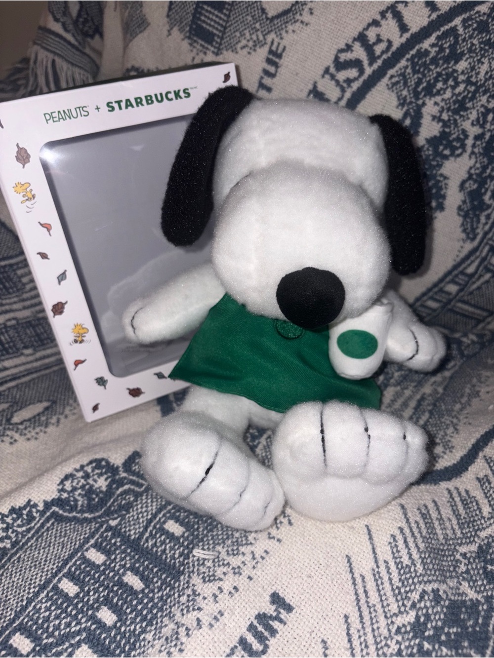 Limited Edition Starbucks x Peanuts Plush Snoopy (Human or Dog Plush) Out 4 Pic!